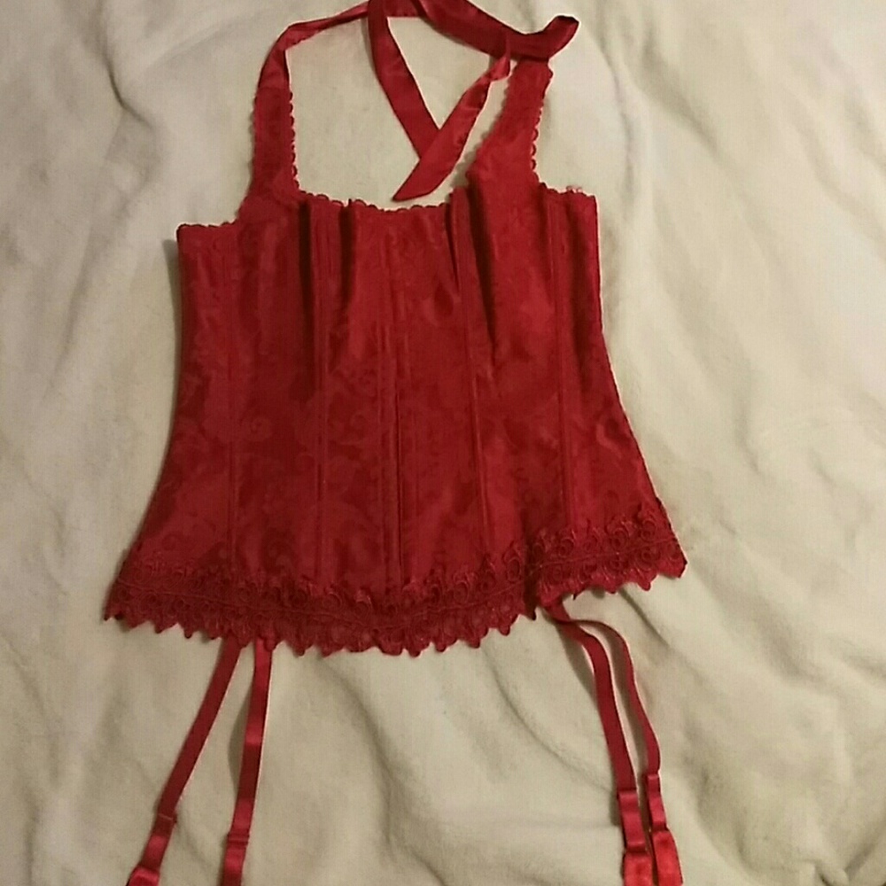 Frederick's of Hollywood Dream Halter Corset